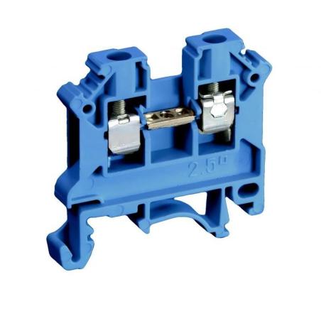 Złączka szynowa gwintowa ZSG1-2.5N niebieski