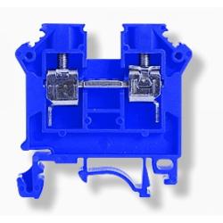 Złączka szynowa gwintowa ZSG1-6.0N niebieski