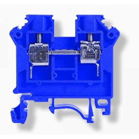 Złączka szynowa gwintowa ZSG1-6.0N niebieski