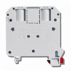 Złączka szynowa gwintowa ZSG1-16.0N szary