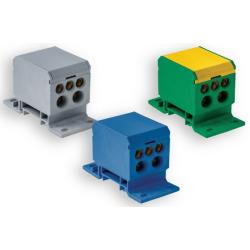 Blok rozdzielczy 2x2,5-50mm2 / 4x2,5-16mm2 / 3x2,5-25mm2 niebieski