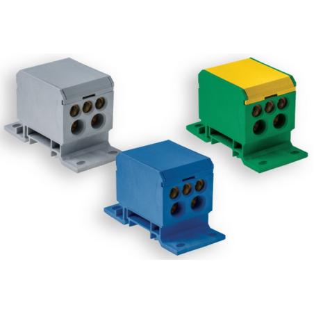 Blok rozdzielczy 2x6-70mm2 / 2x6-70mm2 żółto - zielony