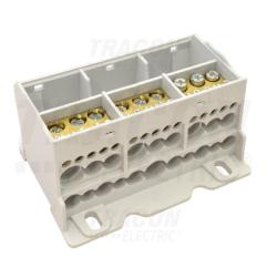 Złączka odgałęźna otwierana na szynę FLSO35-4P Pawbol