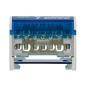 Blok rozdzielczy 2-rzędowy, 7 przewodów OR-LZ-8201/7