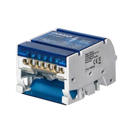 Blok rozdzielczy 4-rzędowy, 7 przewodów OR-LZ-8202/7