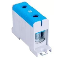 Złączka kompaktowa na szynę i płytę montażową, niebieska 16-95mm2 FLEAL-95/1K