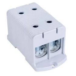 Złączka kompaktowa na szynę i płytę montażową, szara 35-240mm2 FLEAL-240/2