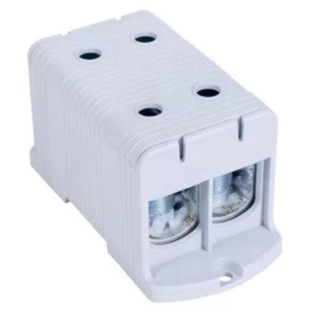 Złączka kompaktowa na szynę i płytę montażową, szara 35-240mm2 FLEAL-240/2