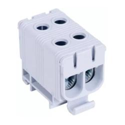 Złączka kompaktowa na szynę, szara  6-50mm2 FLEAL-50/2