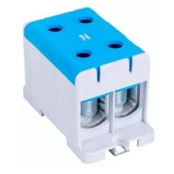 Złączka kompaktowa na szynę i płytę montażową, niebieska 35-150 mm2 FLEAL-150/2K