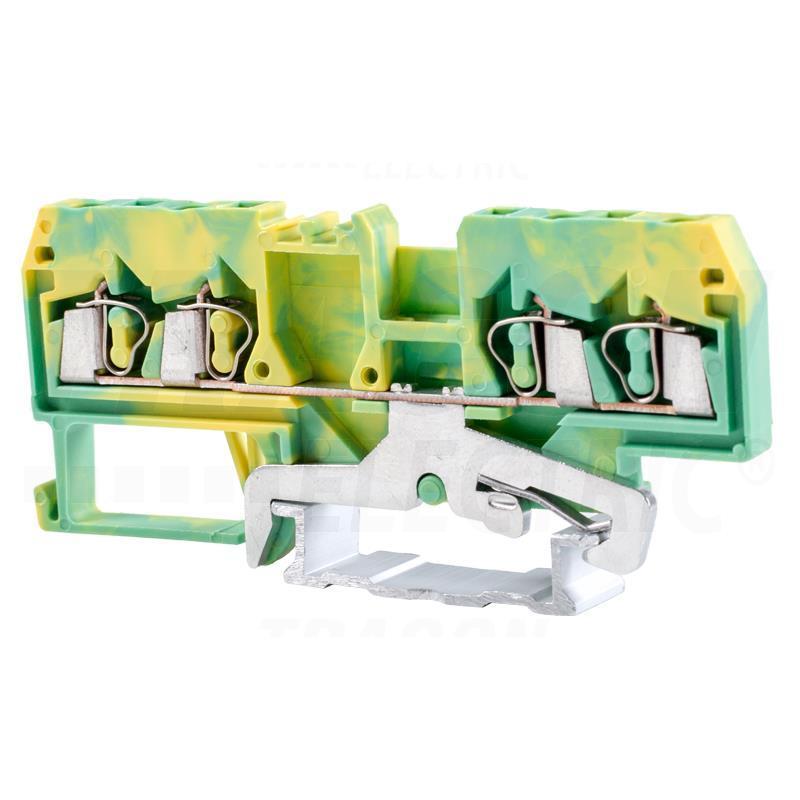 Ochronny zacisk połączeniowy na szynę TSKC2,5/4JD