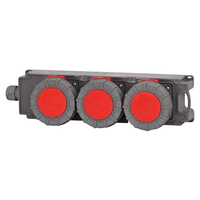 Rozgałęźnik siłowy - TRIBOX 16A/5P, 2x32A/5P IP65