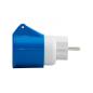 Adapter kempingowy - wtyk 230V Uni-schuko, gniazdo 16A 3p IP44