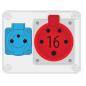 Rozdzielnica R-BOX 150 1x230V 1x16A/5P - B.1091
