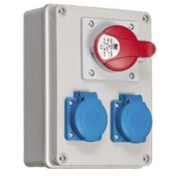 Rozdzielnica R-BOX 190 2x230V 1x16A/5P - B.1602