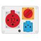 Rozdzielnica R-BOX 190 1x230V 1x32A/4P 0-1 - B.1207W