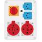 Rozdzielnica R-BOX 240 2x230V 1x32A/4P 1x16A/4P L-0-P - B.1615W