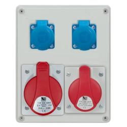 Rozdzielnica R-BOX 240 2x230V 1x32A/5P 1x16A/5P - B.1098 Pawbol