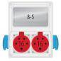 Rozdzielnica R-BOX 240-8 2x16A/5P 2x230V 8S - B.1811