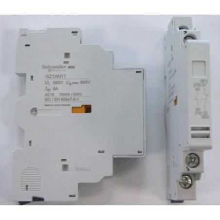 Styk pomocniczy GZ1AN11 montaż boczny 1NO+1NC Schneider Electric