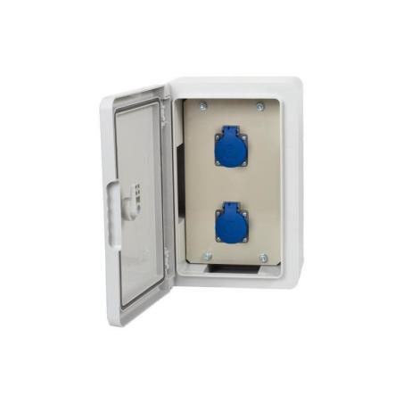 Rozdzielnica budowlana RB-200 2x230V IP65