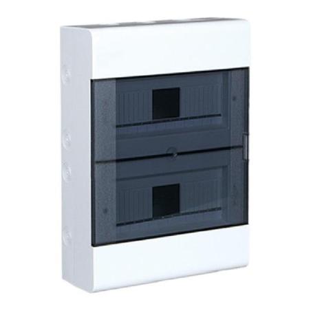 Rozdzielnica natynkowa SRn-24 (N+PE) 2x12