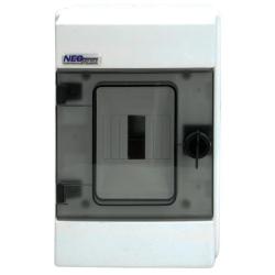 Rozdzielnica natynkowa RH-4 (N+PE) 1x4 IP65 Elektro-Plast Opatówek