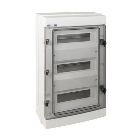 Rozdzielnica natynkowa RH-36/3 (N+PE) 3x12 IP65