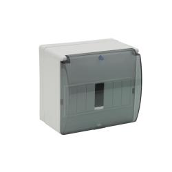 Rozdzielnica natynkowa RM 7 (N+PE) z szybką 1x7