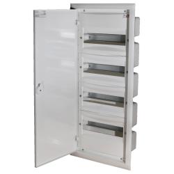 Rozdzielnica podtynkowa ERP 4x12 drzwi metal ETI