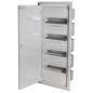 Rozdzielnica podtynkowa ERP 4x12 drzwi metal ETI