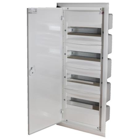 Rozdzielnica podtynkowa ERP 4x18 drzwi metal ETI