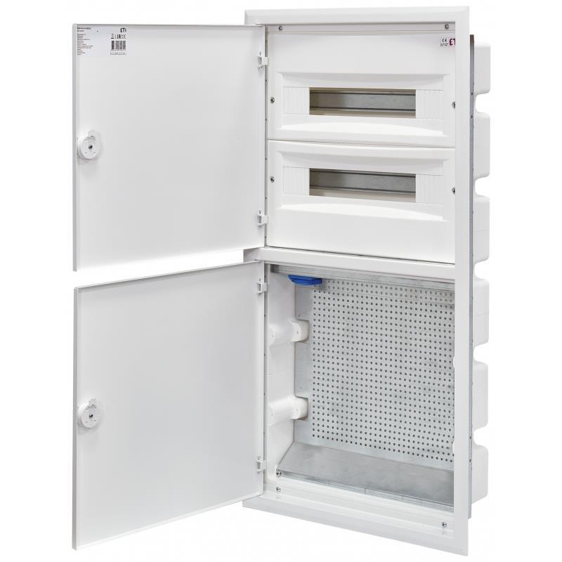 Rozdzielnica multimedialna podtynkowa ERP18-5-2V MEDIA