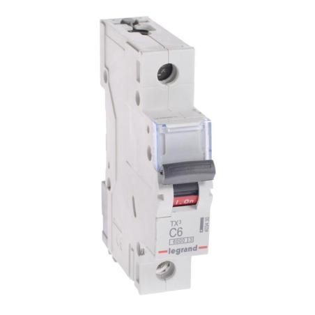 Wyłącznik nadprądowy S301 TX3 C06 Legrand
