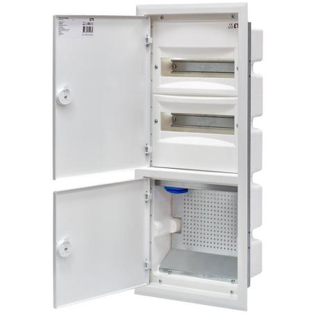 Rozdzielnica multimedialna podtynkowa ERP12-4-2V MEDIA