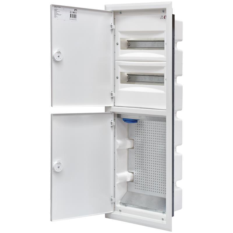 Rozdzielnica multimedialna podtynkowa ERP12-5-2V MEDIA