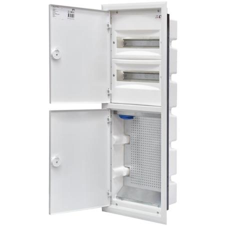 Rozdzielnica multimedialna podtynkowa ERP12-5-2V MEDIA