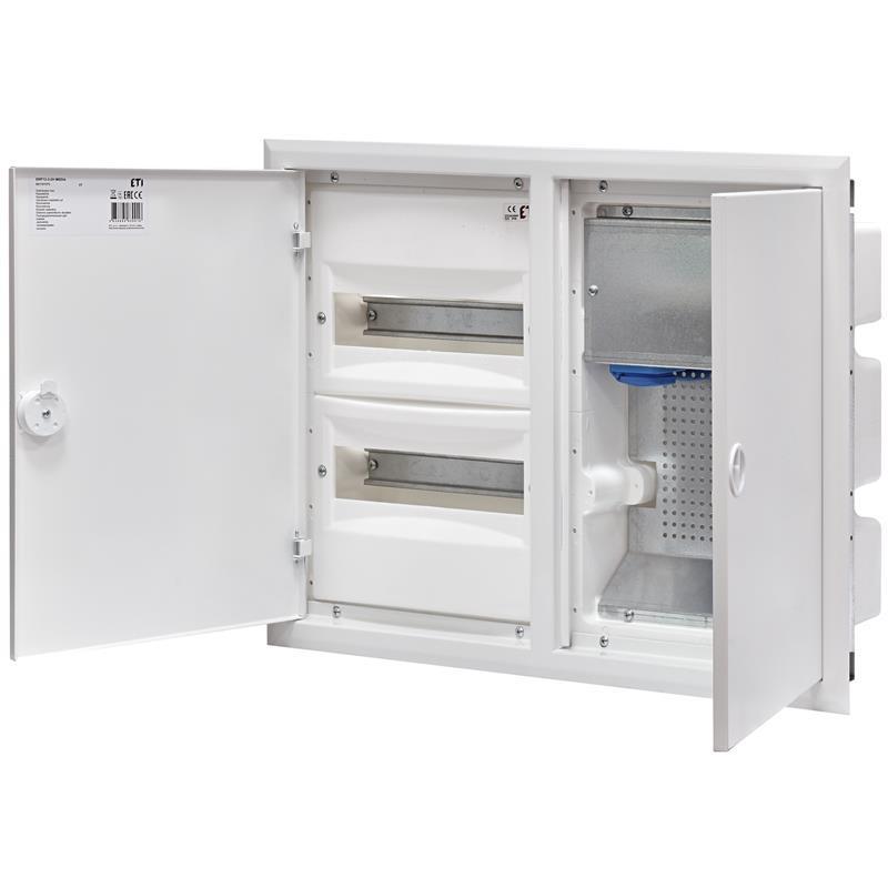 Rozdzielnica multimedialna podtynkowa ERP12-2-2H MEDIA