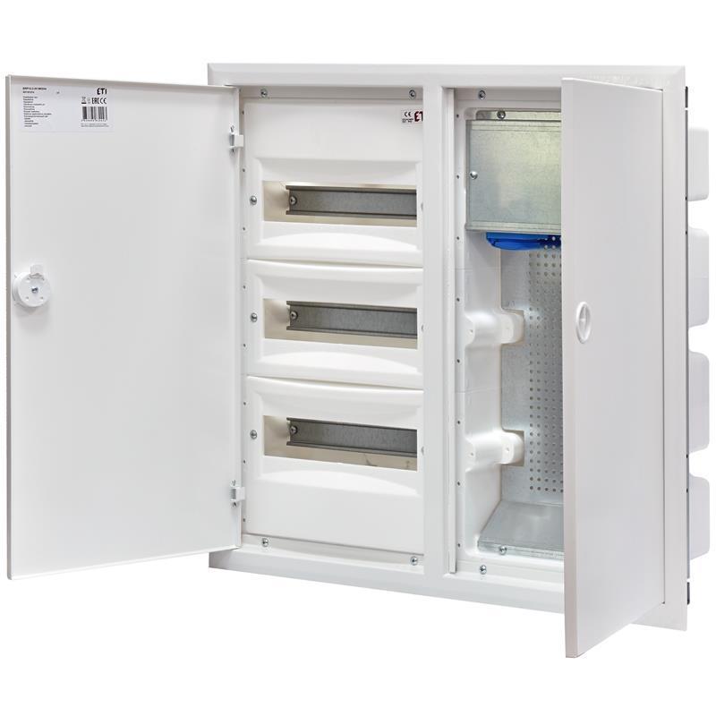 Rozdzielnica multimedialna podtynkowa ERP12-3-3H MEDIA