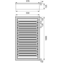 Rozdzielnica podtynkowa DARP-168 QUITELINE (7x24) Elektro-Plast Opatówek