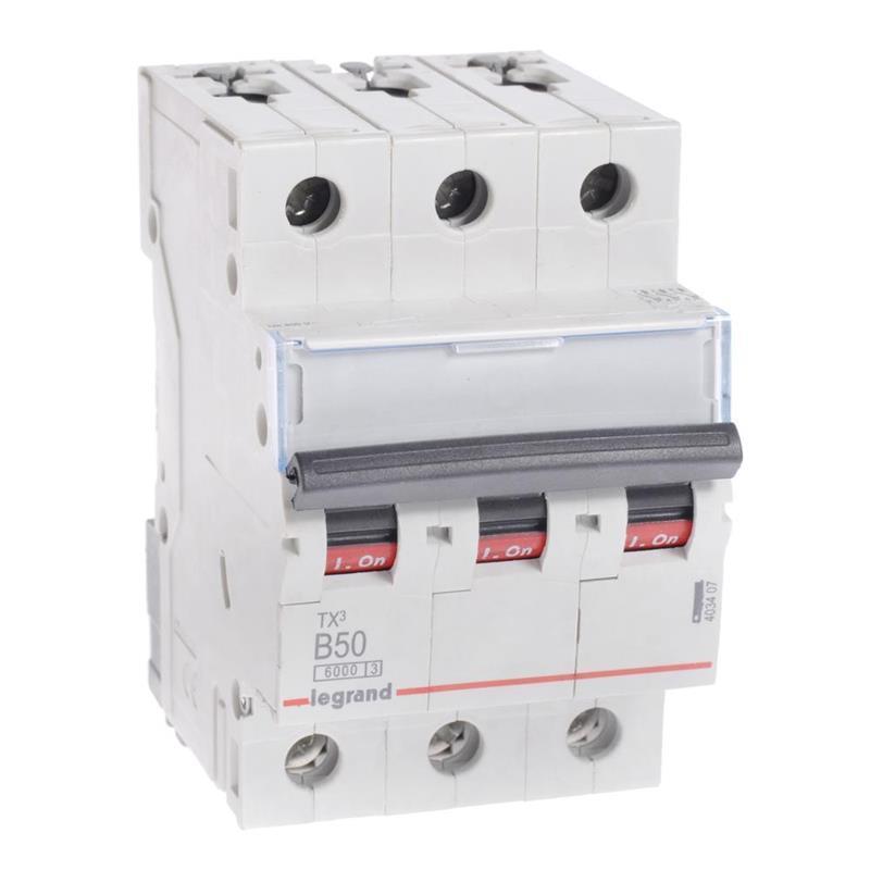 Wyłącznik nadprądowy S303 TX3 B50 Legrand