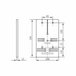 Tablica licznikowa T-1F.3F-b/z-NOVA-12