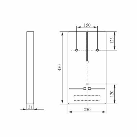 Tablica licznikowa T-3F-b/z-100A