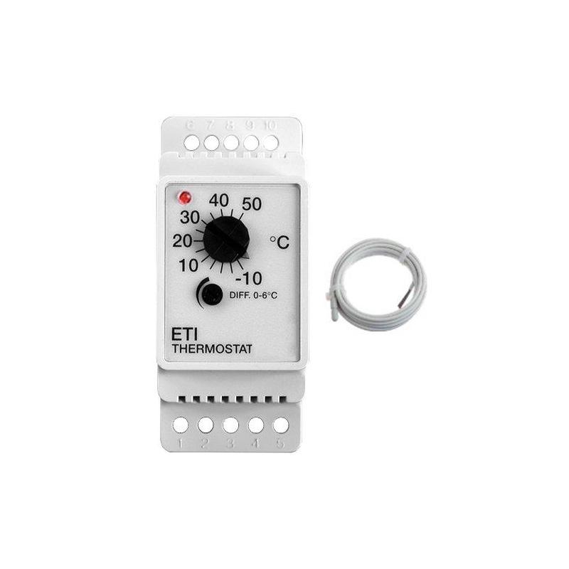 Termostat z czujnikiem podłogowym  ETI/F-1551