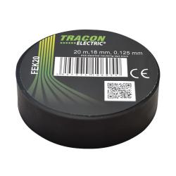 Taśma izolacyjna 20mx18mm czarny Tracon Electric