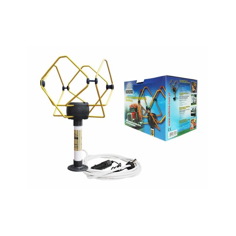 Antena DVB-T TV KORONA dookolna 12V TIR Antena DVB-T TV KORONA dookolna 12V TIR