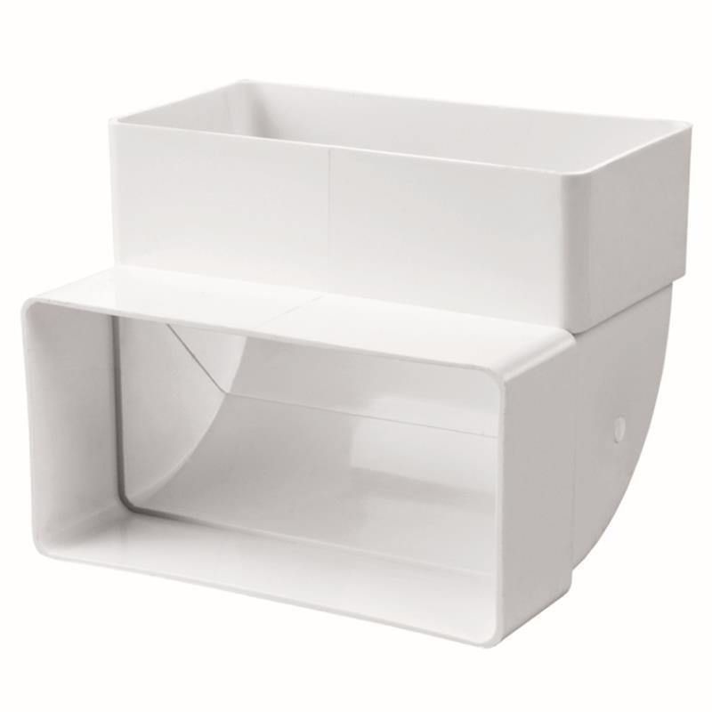 Kolano pionowe 90° - 110 x 55 mm