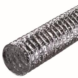 Kanał wentylacyjny elastyczny ALU/PVC FI 100 1m - 605/102/1 Vents Group