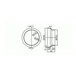Redukcja wentylacyjna FI 150 / FI 125 - 118 Vents Group