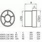 Wentylator kanałowy VENTS 125 VKO